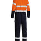 Bisley Tencate TecasafeÂ® Plus Taped 2 Tone Hi Vis Engineered FR Vented Coverall-(BC8086T)