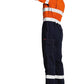 Bisley Tencate TecasafeÂ® Plus Taped 2 Tone Hi Vis Engineered FR Vented Coverall-(BC8086T)