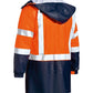 Bisley Taped Two Tone Hi-Vis Stretch PU Rain Coat (BJ6935HT)