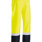 Bisley Taped Two Tone Hi Vis Shell Rain Pant-(BP6965T)