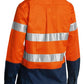 Bisley Women's Taped Hi Vis Drill Shirt - Long Sleeve-(BLT6456)