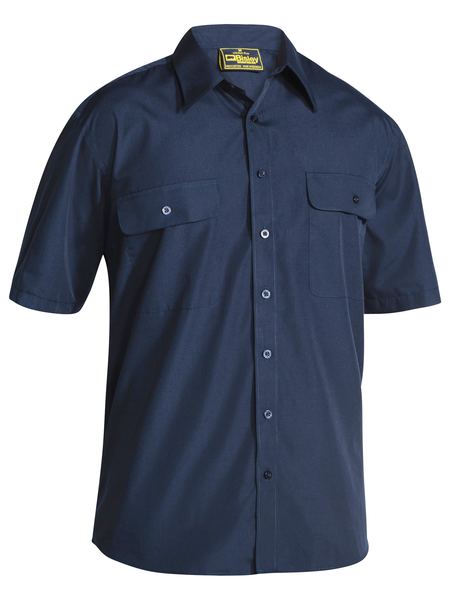 Bisley Permanent Press Shirt Short Sleeve (BS1526)