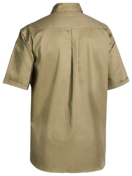 Bisley Original Cotton Drill Shirt  Short Sleeve (BS1433)
