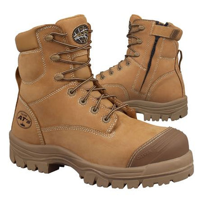 Oliver 150Mm Wheat Zip Sided Boot (45632Z)