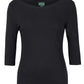 JB's C of C Ladies 3/4 Sleeve Boat Neck Tee (1BT3)