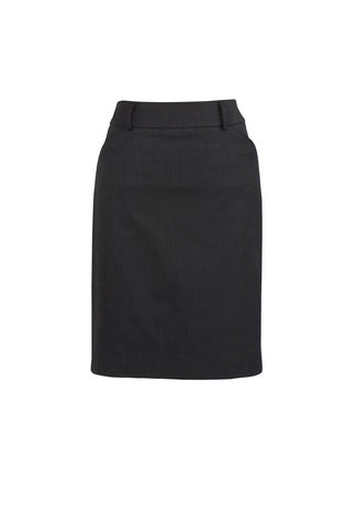 Biz Corporates Womens Cool Stretch Multi-Pleat Skirt (20115)