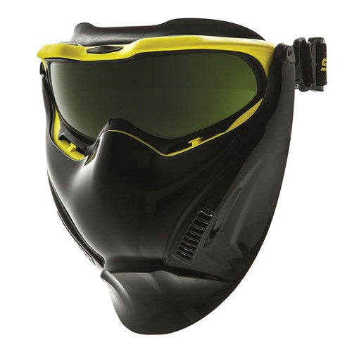 Pro Choice Spartan With Black Visor/Yellow Frame Titanium AF/AS Shade 5-(220Y5V)