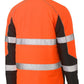 Bisley Taped Two Tone Hi Vis Puffer Jacket (BJ6829T)