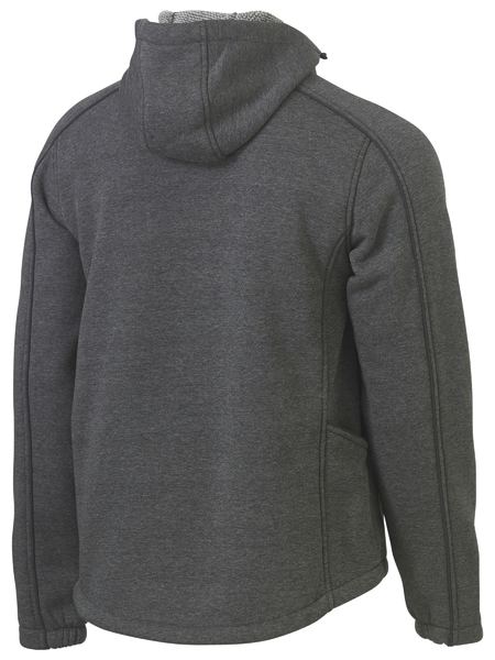 Bisley Flex And Move Marle Fleece Hoodie Jumper (BK6983)