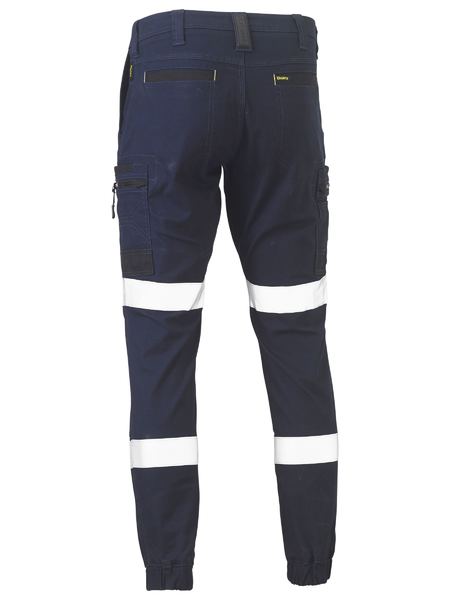 Bisley Flex And Move Taped Stretch Cargo Cuffed Pants (BPC6334T)