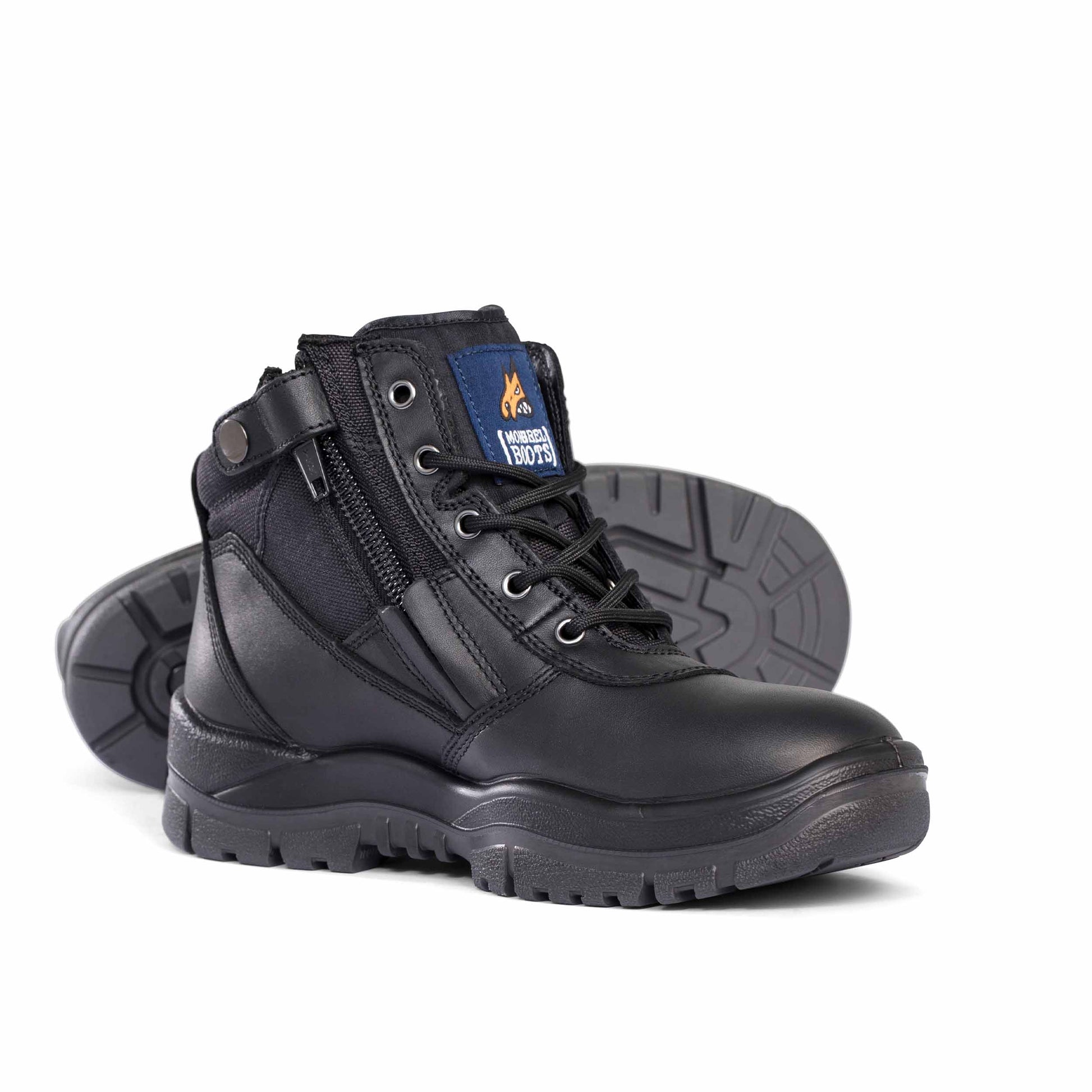 Mongrel Black Zipsider Safety Boot (261020)