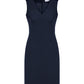 Biz Corporate Ladies Sleeveless V Neck Dress (30121)