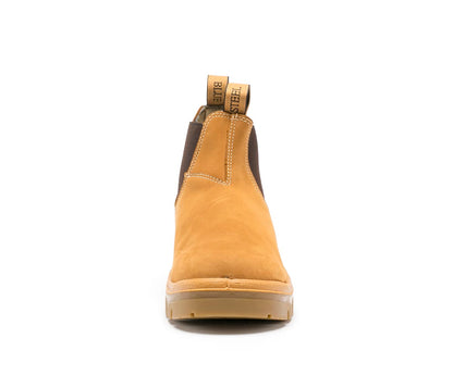 Steel Blue Hobart Elastic Sided Boot - Sand (312101)