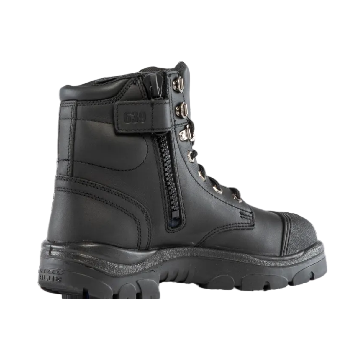 Steel Blue Argyle Zip Scuff Waterproof Boot (312639)