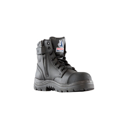 Steel Blue Argyle Zip Scuff Composite Safety Boot (318592)