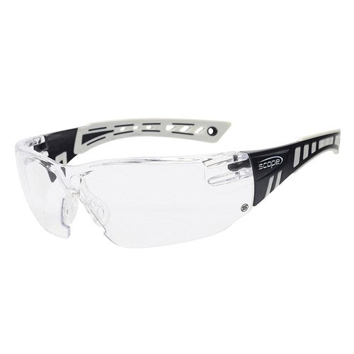 Pro Choice Speed White/Navy Blue Frame Titanium AF/AS Clear Lens-(360WC)