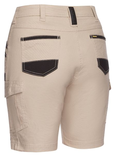 Bisley Women's Flx & Move Cargo Short-(BSHL1044)