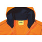 Bisley Hi Vis Zip Front Fleece Hoodie-(BK6819)