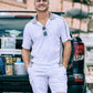 Bisley Painter'S Contrast Polo Shirt - Short Sleeve (BK1423)