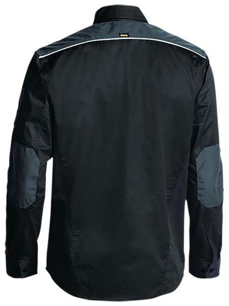 Bisley Flex & Moveâ„¢ Mechanical Stretch Shirt Long Sleeve-(BS6133)
