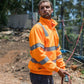 Bisley X Taped Hi Vis 1/4 Zip Pullover (BK6814XT)