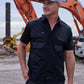 Bisley FLEX & MOVEâ„¢ Mechanical Stretch Shirt Short Sleeve-(BS1133)