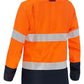 Bisley Apex 160 Women's Taped Hi Vis FR Ripstop Vented Shirt (BL8338T)