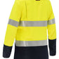 Bisley Apex 185 Women's Taped Hi Vis FR Vented Shirt (BL8438T)