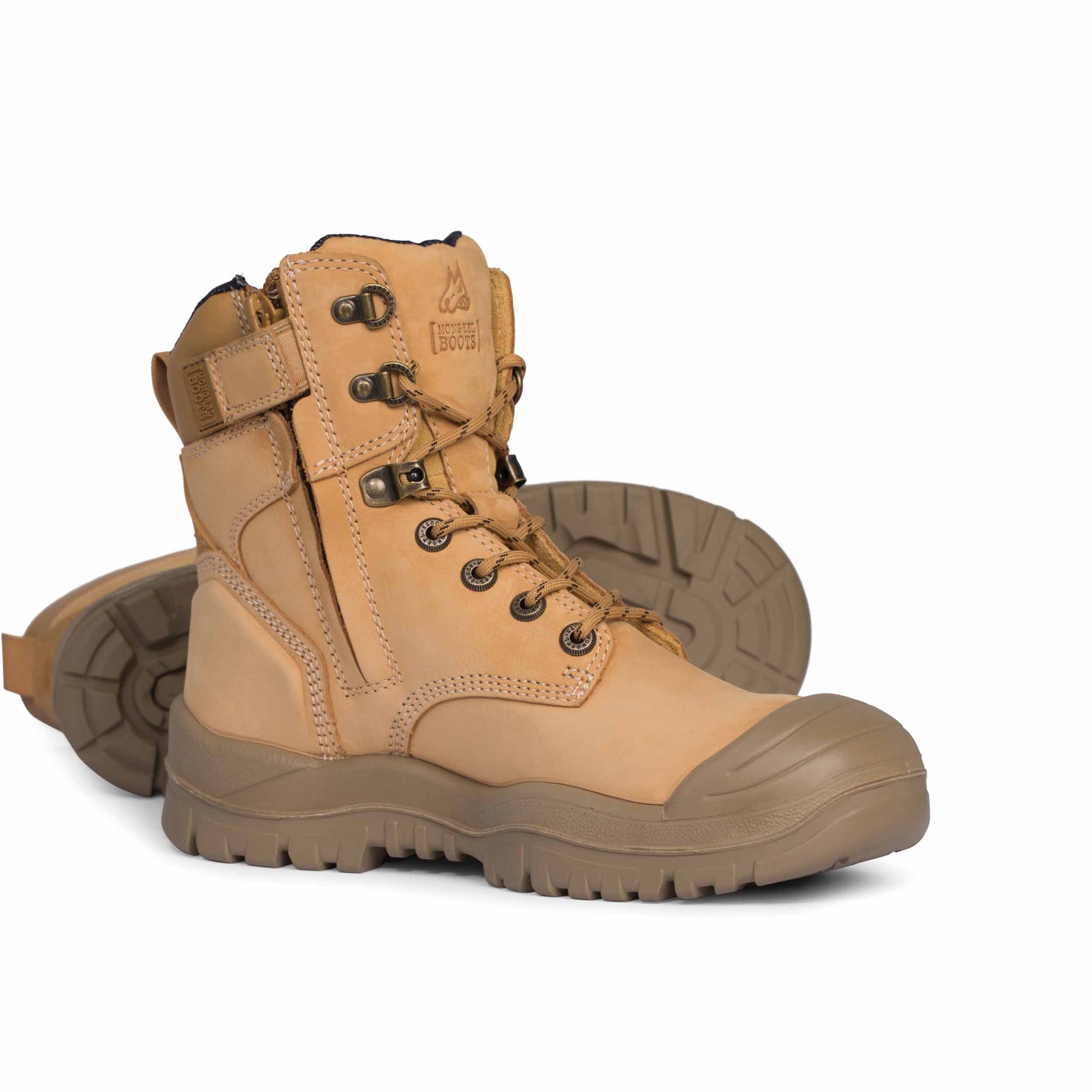 Mongrel High Leg Zipsider Boot W/ Scuff Cap (561050)