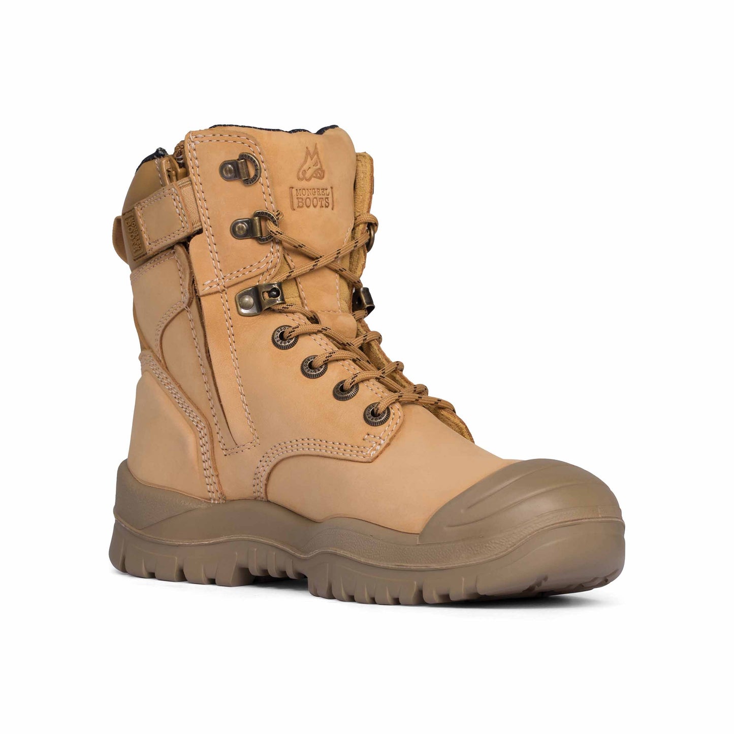 Mongrel High Leg Zipsider Boot W/ Scuff Cap (561050)