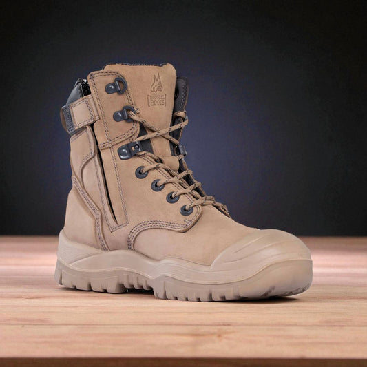 Mongrel High Leg Zipsider Boot W/ Scuff Cap (561060)
