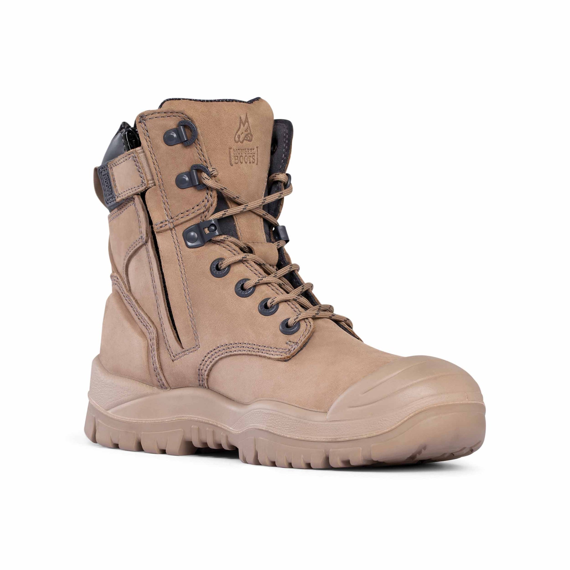 Mongrel High Leg Zipsider Boot W/ Scuff Cap (561060)