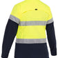 Bisley Women's X Airflow Hi Vis Taped Stretch Ripstop Shirt (BL6491T)