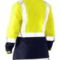 Bisley Women's Taped Hi Vis Recycled Rain Shell Jacket (BJL6766T)