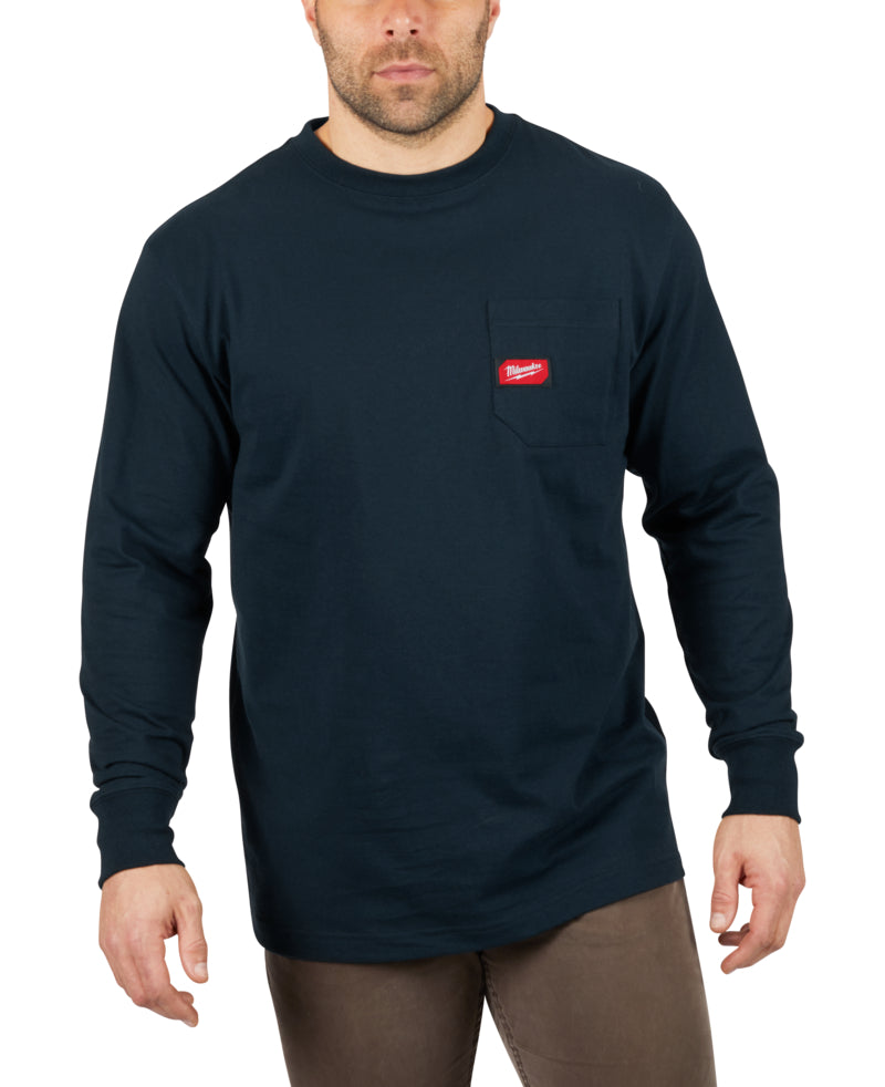 Milwaukee Heavy Duty Pocket Tee Long Sleeve (602)