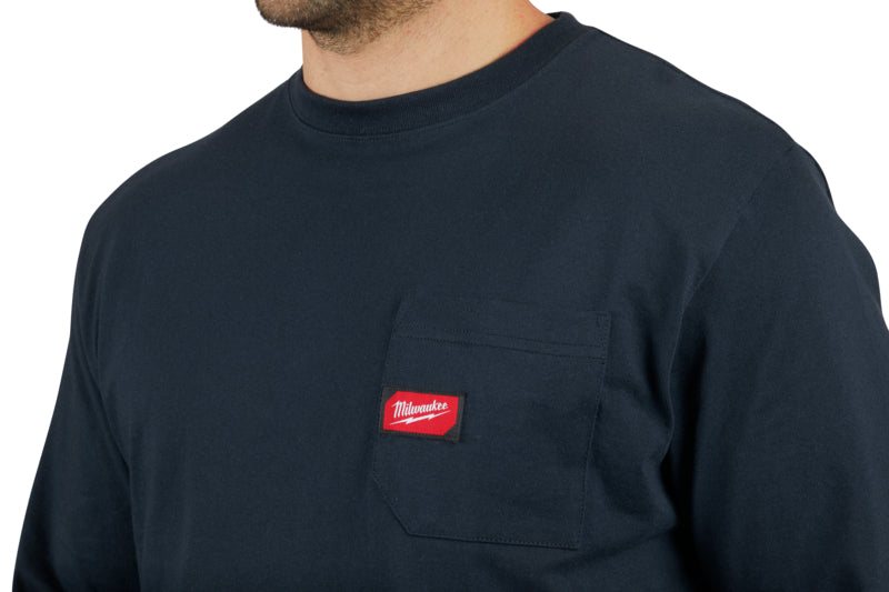 Milwaukee Heavy Duty Pocket Tee Long Sleeve (602)