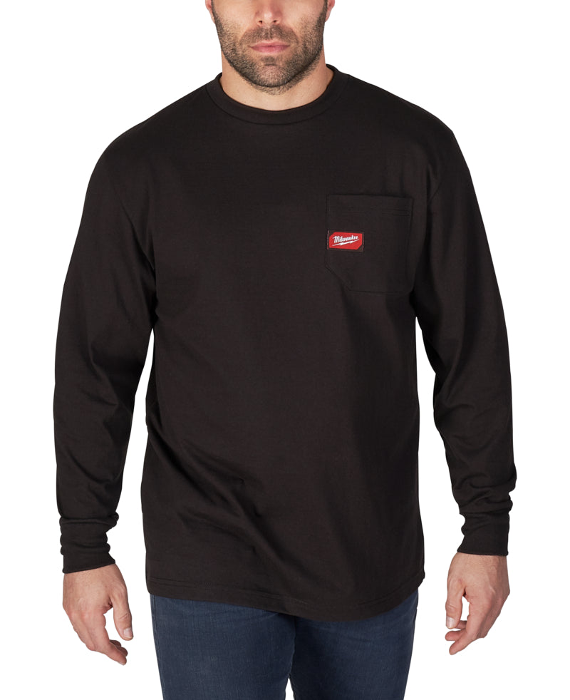 Milwaukee Heavy Duty Pocket Tee Long Sleeve (602)