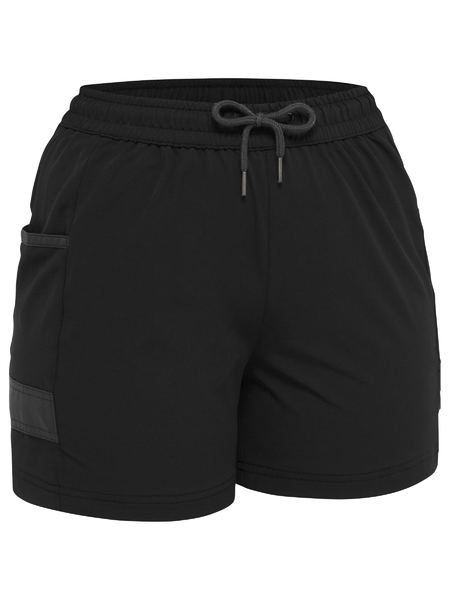 Bisley Women's Flx & Move™ 4-way Stretch Elastic Waist Short (BSHL1331)