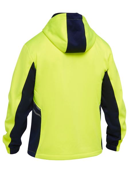 Bisley Hi Vis Liquid Repellent Fleece Hoodie (BK6571)