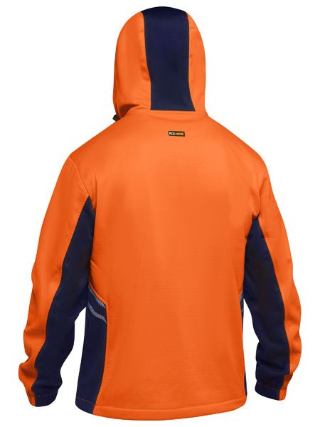 Bisley Hi Vis Liquid Repellent Fleece Hoodie (BK6571)