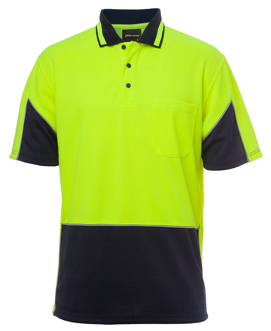 JB's Hi Vis  S/S Gap Polo (6HVGS)