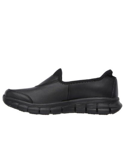 Skechers Womens Work Relaxed Fit Sure Track Shoe (76536)