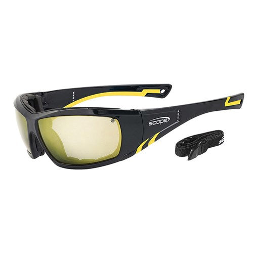Pro Choice Jet Stream Titanium AF/AS Amber Lens Inc Gasket + Strap-(780A)