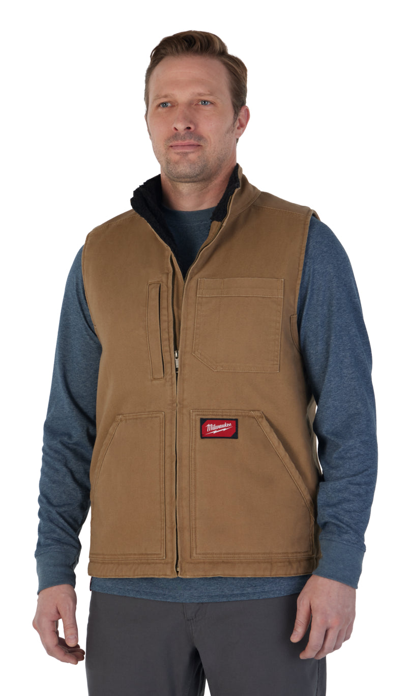 Milwaukee Gridiron Sherpa Lined Vest (801)