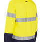 Bisley Women's Taped Hi Vis Maternity Drill Shirt (BLM6456T)