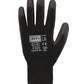JB's Black Light PU Glove 12 Pack (8R004)