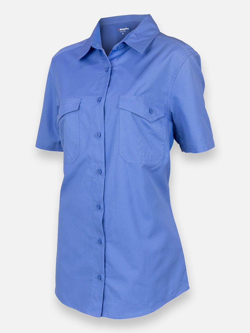 King Gee Women's Workcool 2 Lightweight Short Sleeve Work Shirt (K44205)
