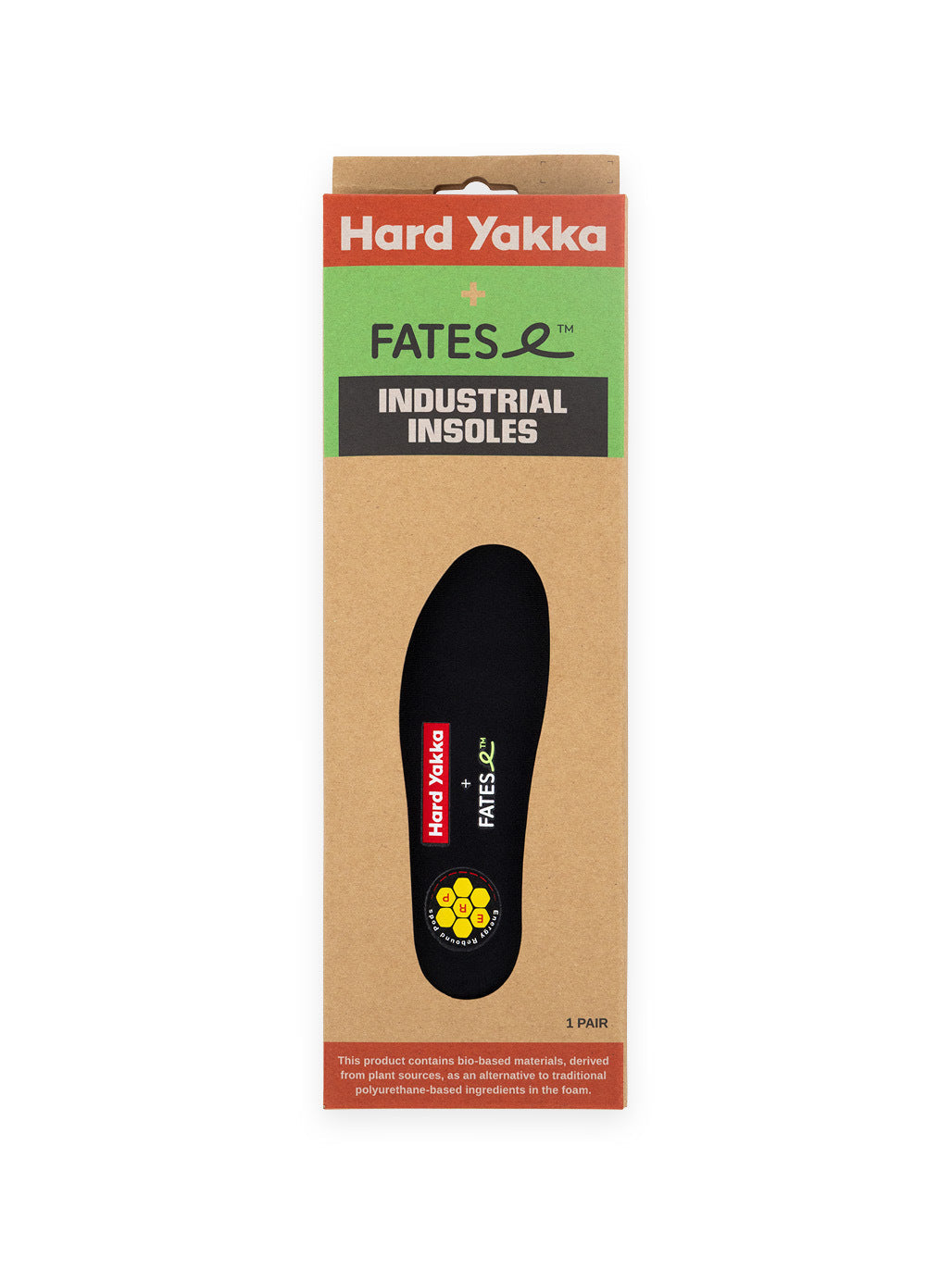 Hard Yakka Memory Foam Footbed Fates (Y61076)