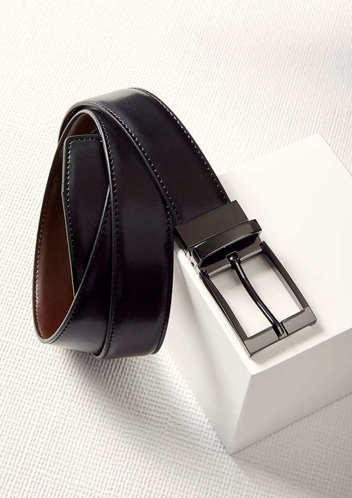 Biz Corporates Mens Leather Reversible Belt (99300)