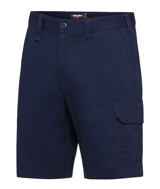 King Gee Drill Cargo Shorts (K07000)
